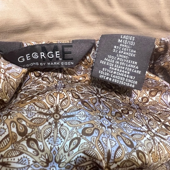 Women's Tan Mid-Length Overcoat Toggle Closure Size M - Picture 4 of 4